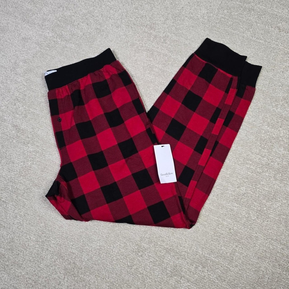 Goodfellow & Co. red and black buffalo check